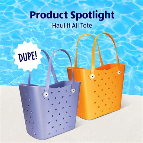 aldi beach bag dupe|aldi bogg bag.